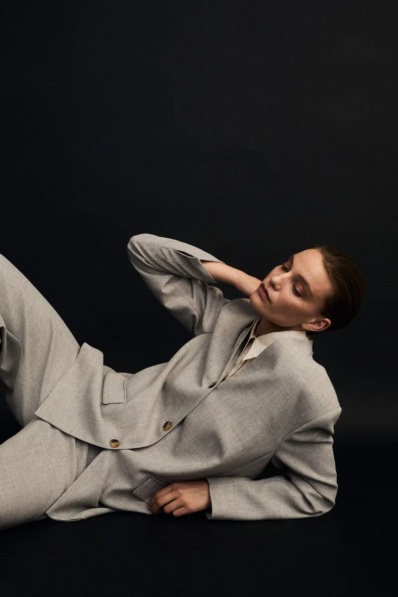 H&M  Lapelless blazer for Women | Best Price UAE